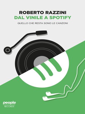 cover image of Dal vinile a Spotify